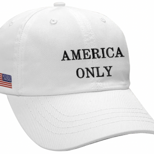 Official White America Only Hat